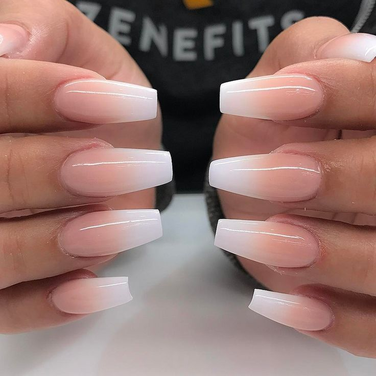 Pink and Whites Nails