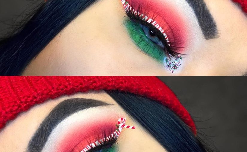 Glam Up Your Holiday Look with Christmas Eye Shadow