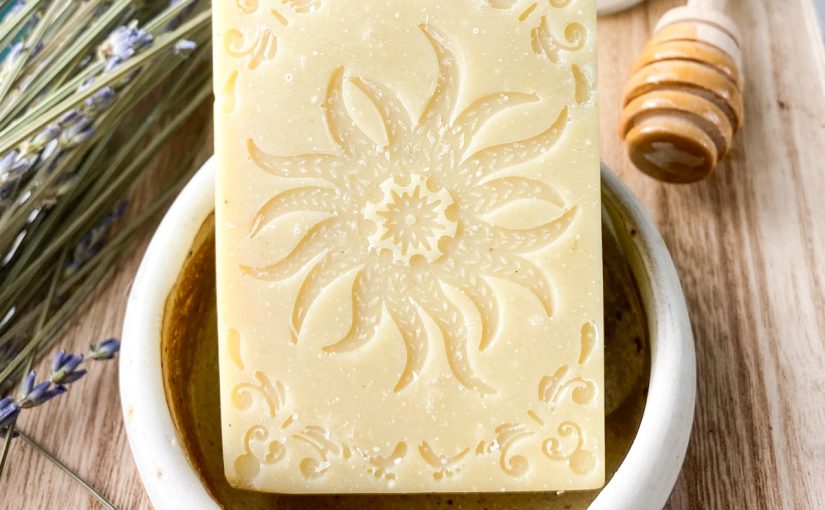 3 ingredient goat milk soap