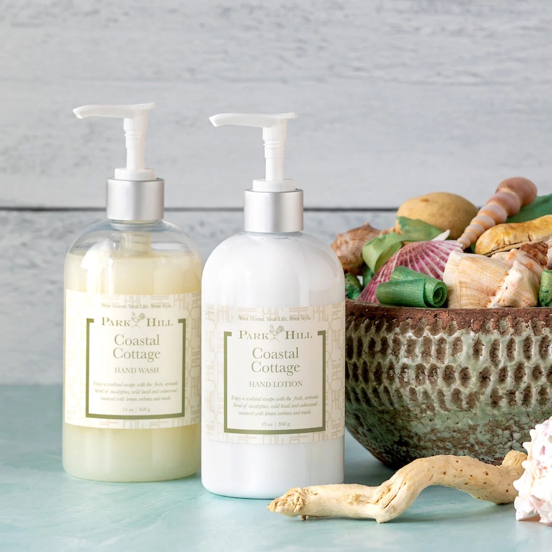 hand soap and lotion set