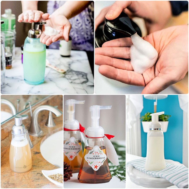 diy foaming hand soap