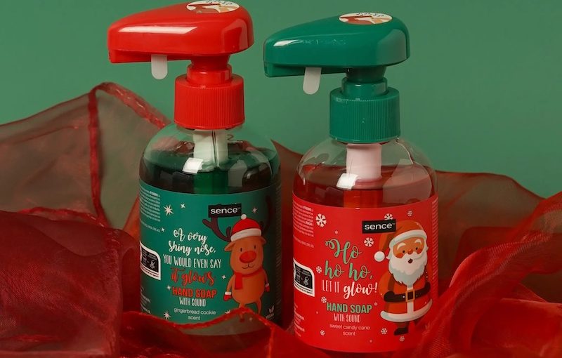 Festive Christmas Hand Soap for Holiday Cheer